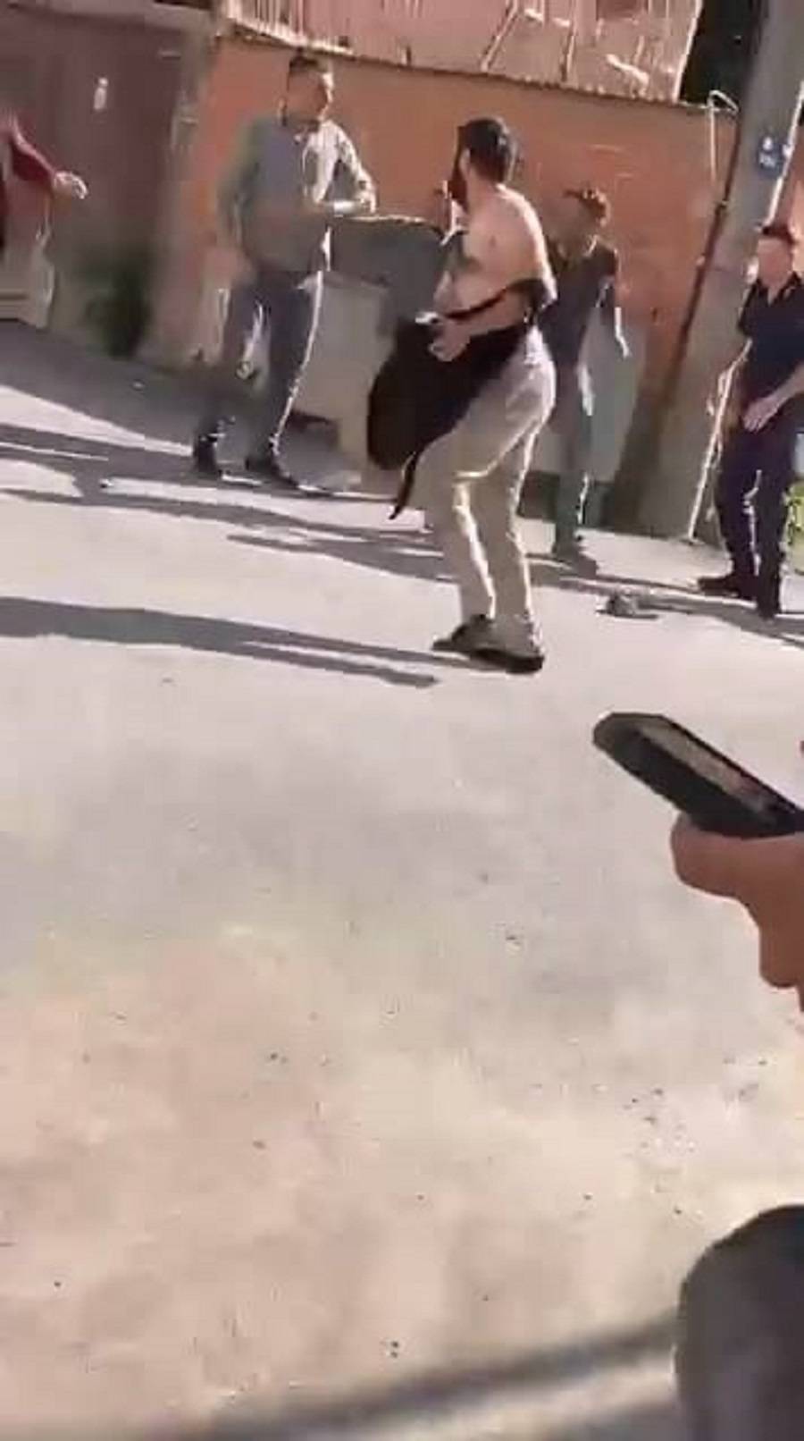 İnşaat işçileri birbirine girdi: 8 yaralı 3